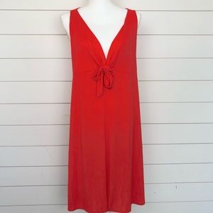 Zara Sleeveless Front Tie Dress